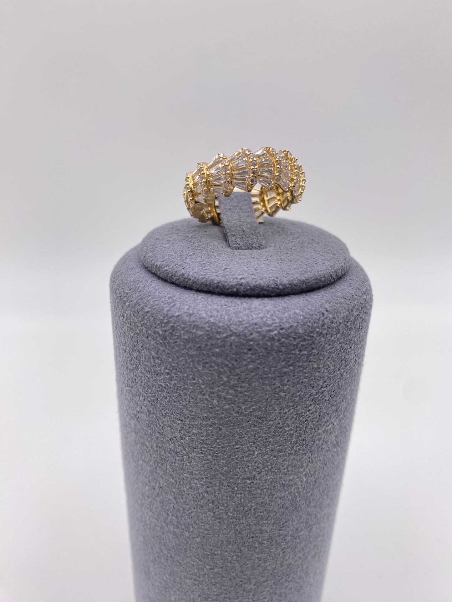 Anillo baguette 14k