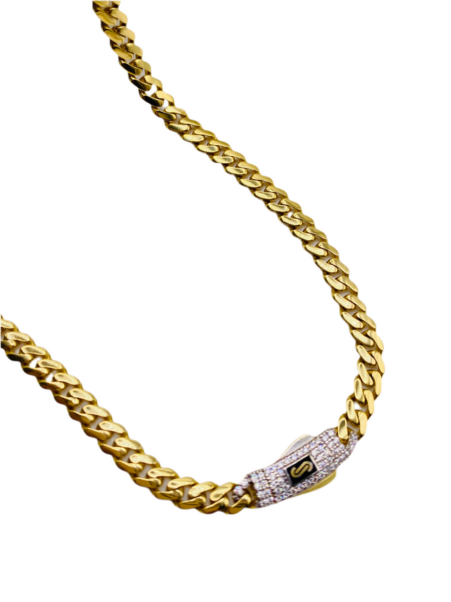 Cadena tejido Mónaco