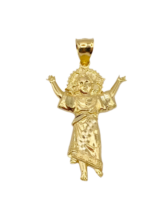Divino niño 14k, 42.2mm x 22.5mm