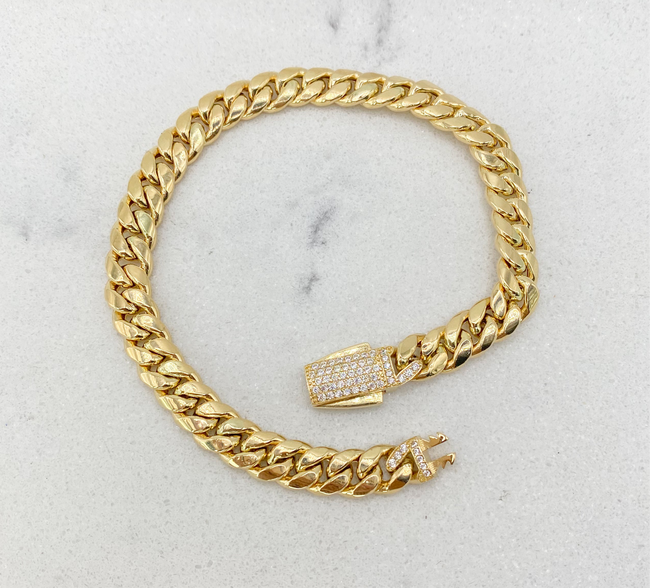 Guillo 14k, 21cm x 7.3 mm