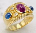 Anillo 14k, talla#18