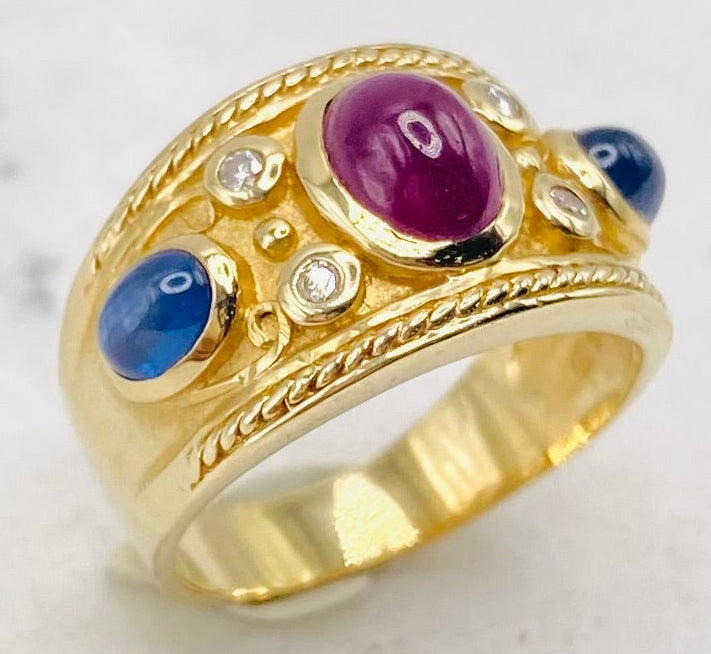 Anillo 14k, talla#18