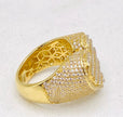 Anillo corazón 18k, talla 19