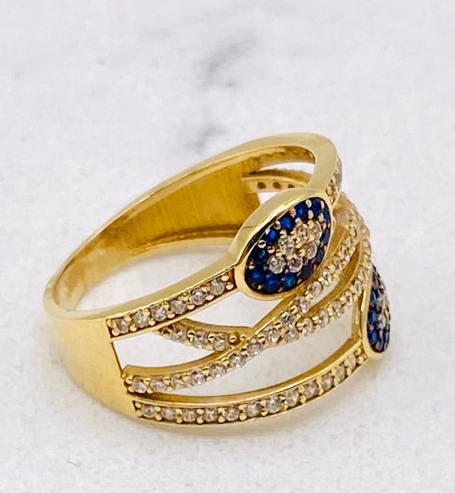 Anillo 14k, talla 14