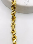 Guillo soga 14k, 21cm x 5.8mm