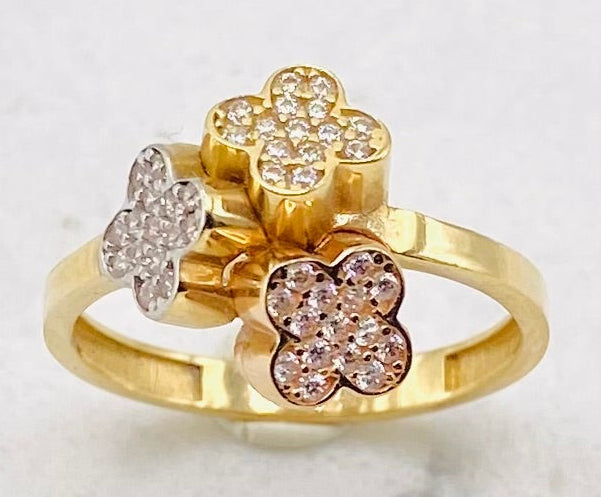 Anillo talla#16, 14k
