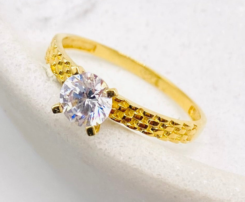 Anillo talla#20,  18k