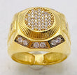 Anillo redondo talla26, 14k