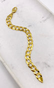 Guillo cubano 14k, 21cm x 11mm