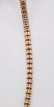Luna ice rosa 14k, 60cm x 3.4mm