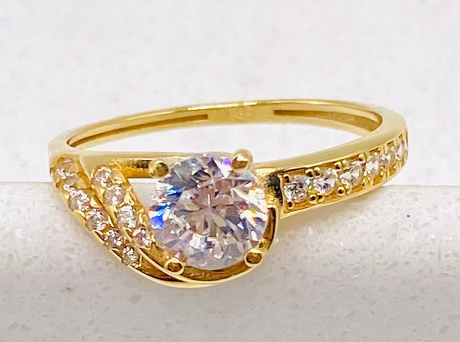 Anillo 18k, talla 16