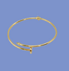 Pulsa clavo 14k, talla 18