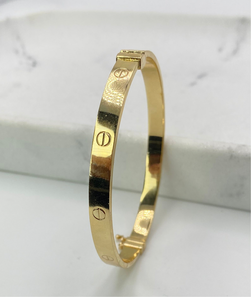 Guillo 14k, talla 19, 5.9mm