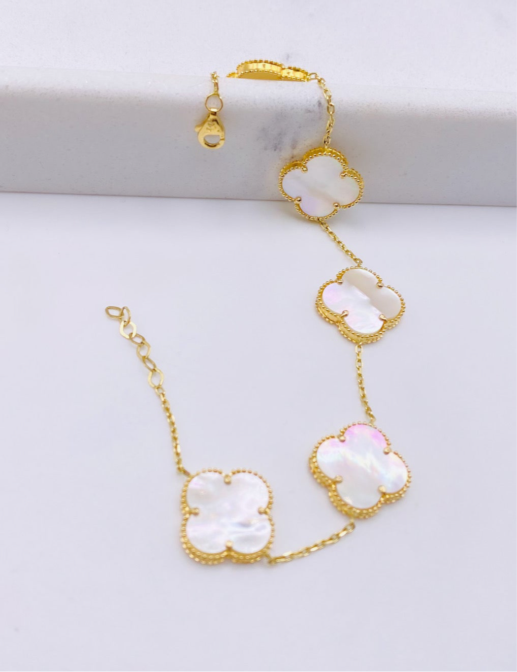 Guillo trébol 14k, 20cm