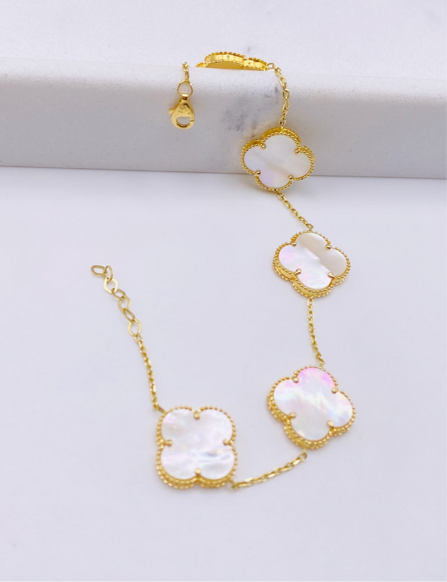 Guillo trébol 14k, 20cm