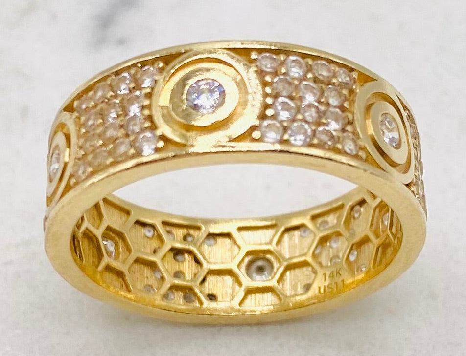 Anillo 14k, talla#24