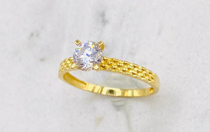 Anillo talla#20,  18k