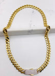 Choker Monaco 18k, 45cm x 8.4mm
