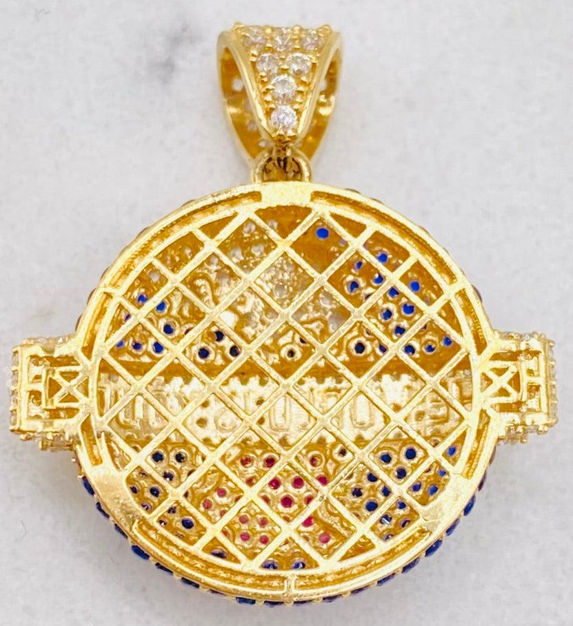 Medalla 14k. 2cm x 2cm