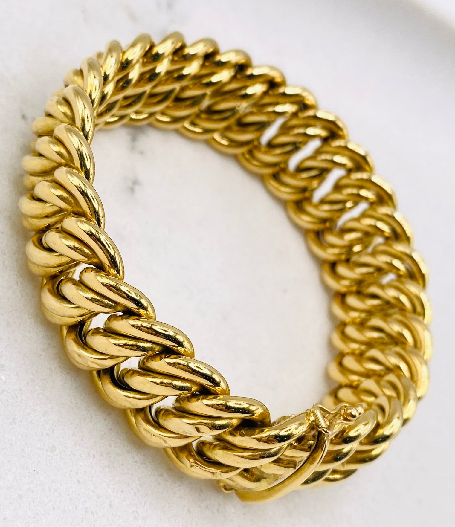 Pulsera 18k, 15mm