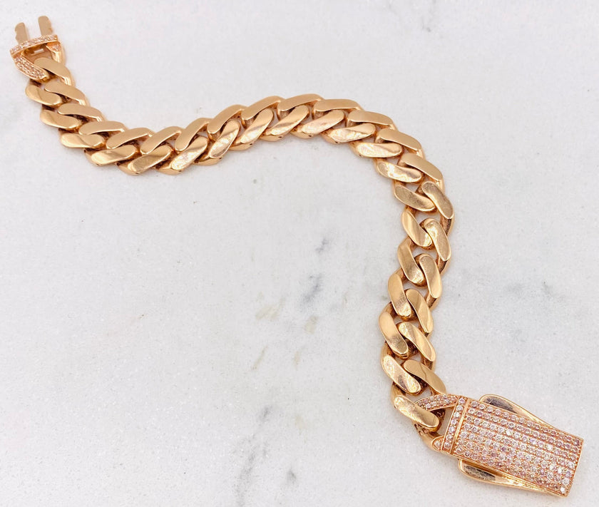 Guillo Mónaco 14k, 11.5mm x 21cm