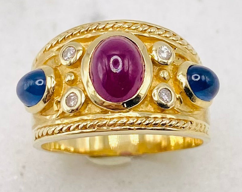 Anillo 14k, talla#18