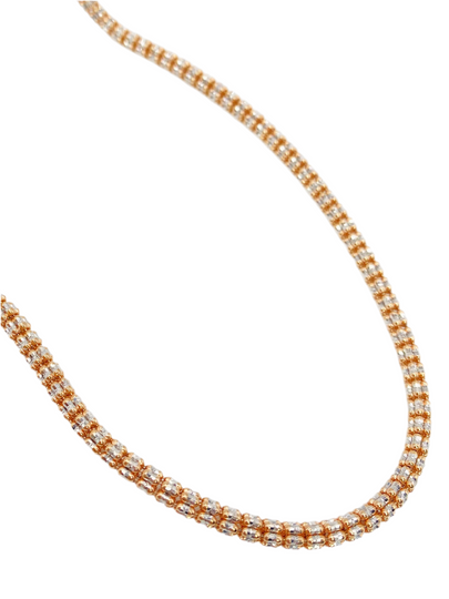 Cadena luna ice 14k