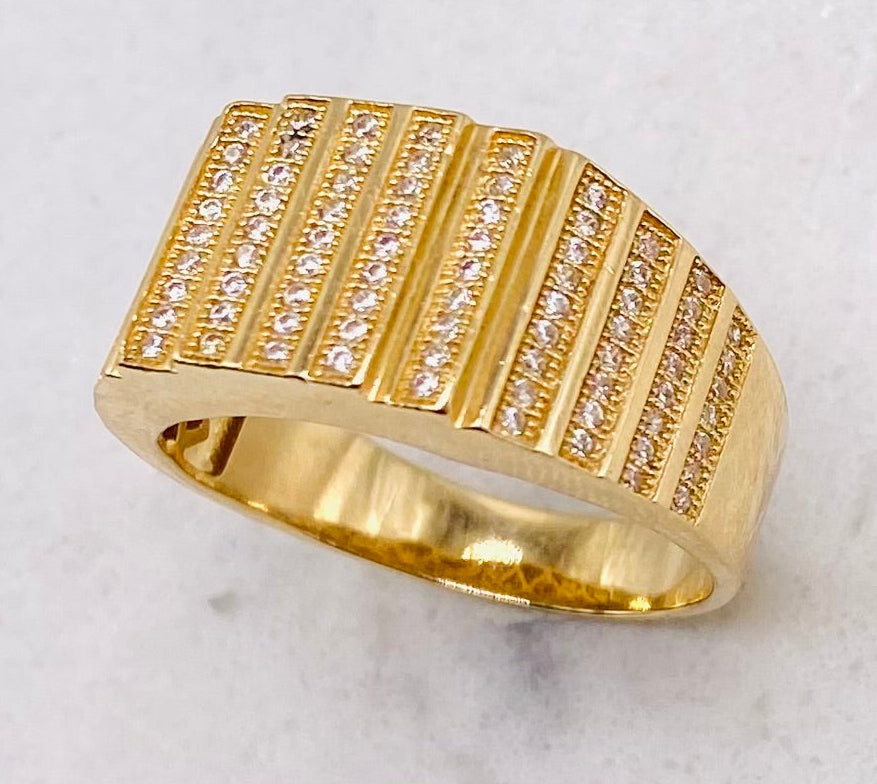 Anillo talla#27, 14k