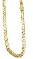 Cadena Mónaco 14k,  46cm x 7.0mm