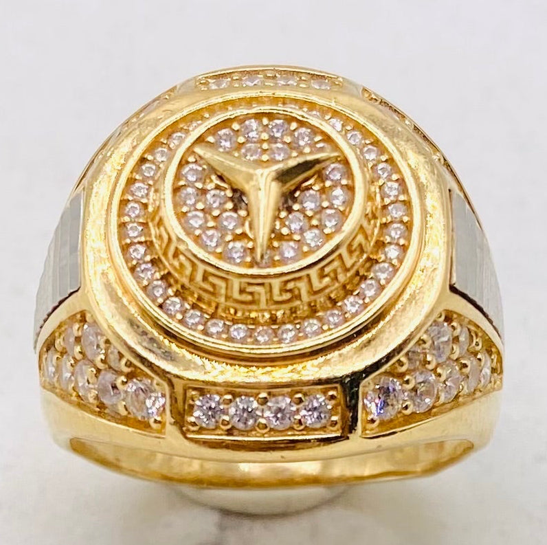 Anillo mercedes talla#23, 14k