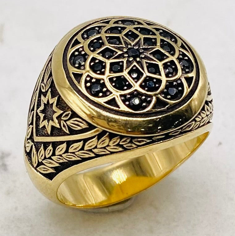Anillo 14k, talla#20