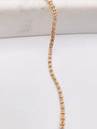 Cadena soga 14k, 50cm x 2.3mm