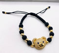 Pulsera oso 18k. 6.8mm