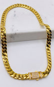 Cadena Mónaco 18k, 42cm x 7.6mm
