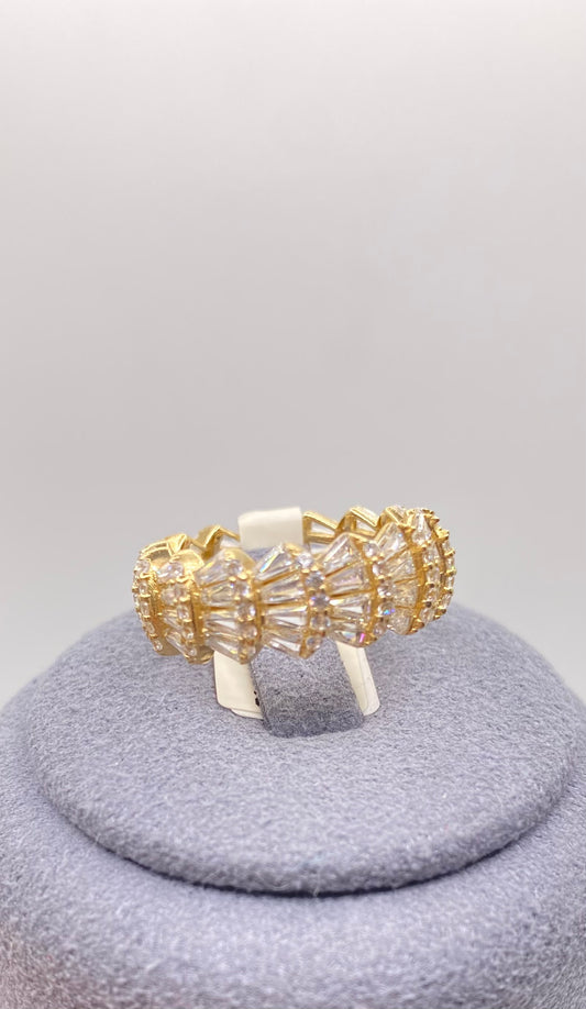 Anillo baguette 14k