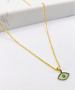 Cadena con medalla 18k, 40cm x 1.6mm