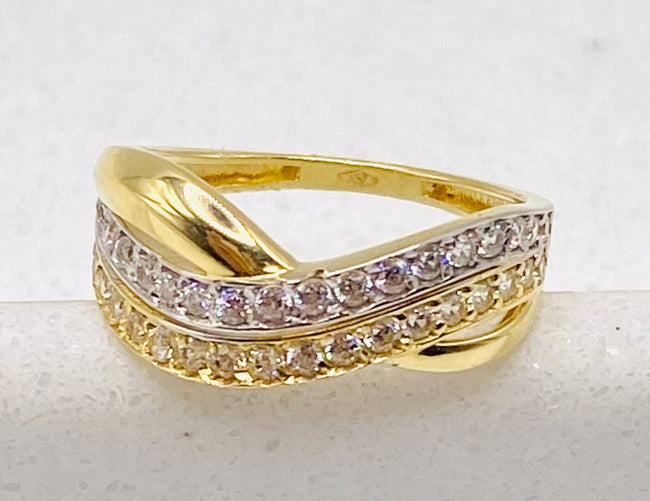 Anillo 18k, talla 14