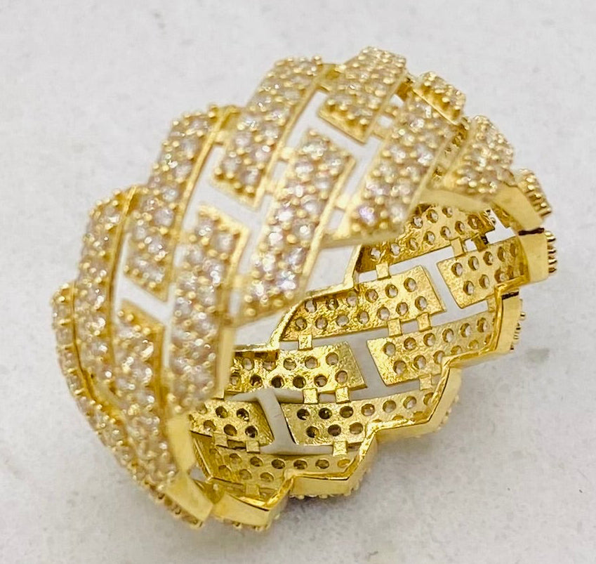 Anillo Mónaco talla23, 14k