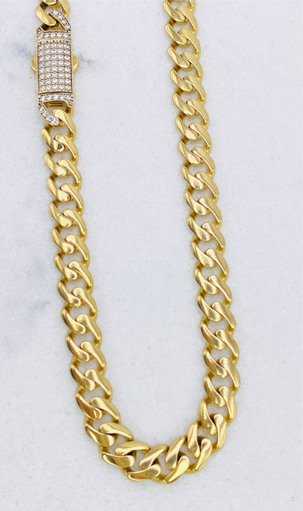 Cadena Mónaco 14k, 41cm x 6.9mm