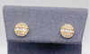 Arete Diamante baguette 14k