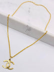 Cadena medalla Chanel 18k