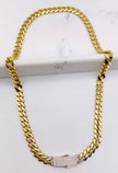 Choker Monaco 18k, 40cm x 6.8mm