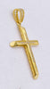 Medalla cruz 18k, 4cm x 2cm