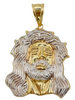 Cara de cristo 14k, 53 mm x 34.7 mm