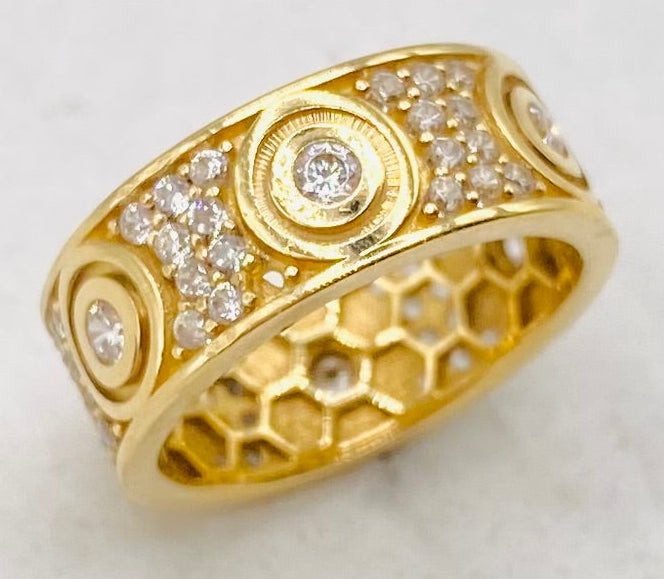 Anillo talla#14, 14k