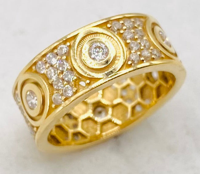 Anillo talla#14, 14k