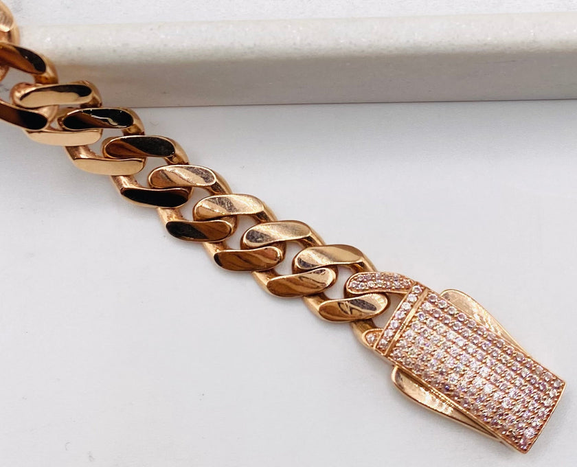 Guillo Mónaco 14k, 11.5mm x 21cm