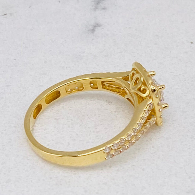 Anillo 18k, talla 15