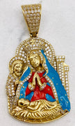 Medalla 14k. 5cm x3cm