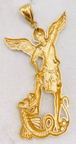 Medalla 14k. 7cm x 3cm